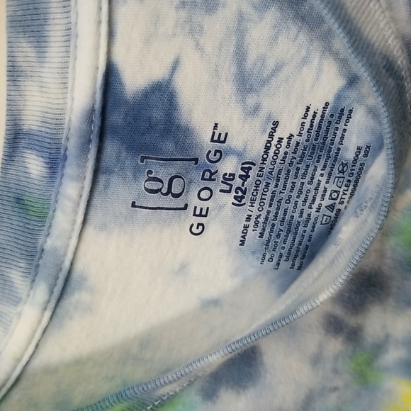 Ice Dyed tee sz L - Picture 4 of 5